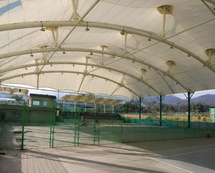 Siemens, Mumbai tensile structure, Ekra Decor &mdash; photograph 2